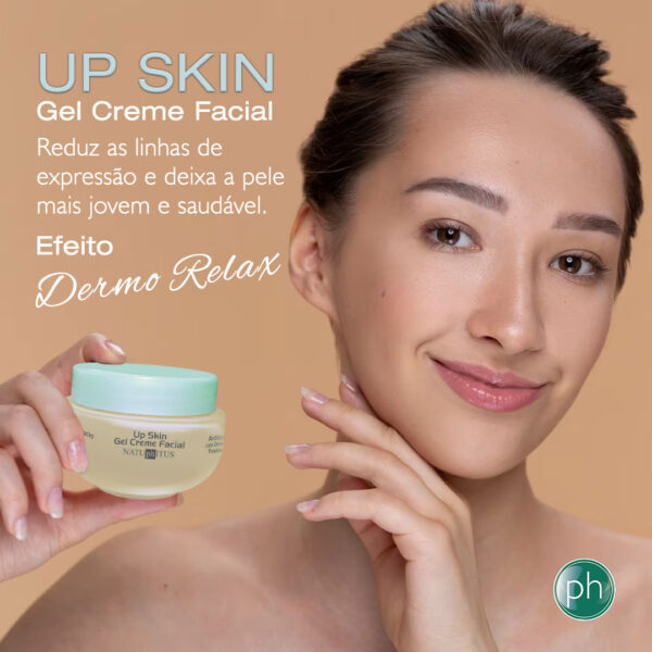 Up-Skin-Gel-Creme-Facial-Antissinais-FPS-30-40g