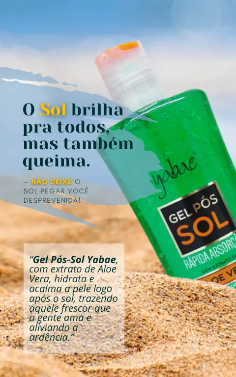 O Sol brilha pra todos, mas também queima.